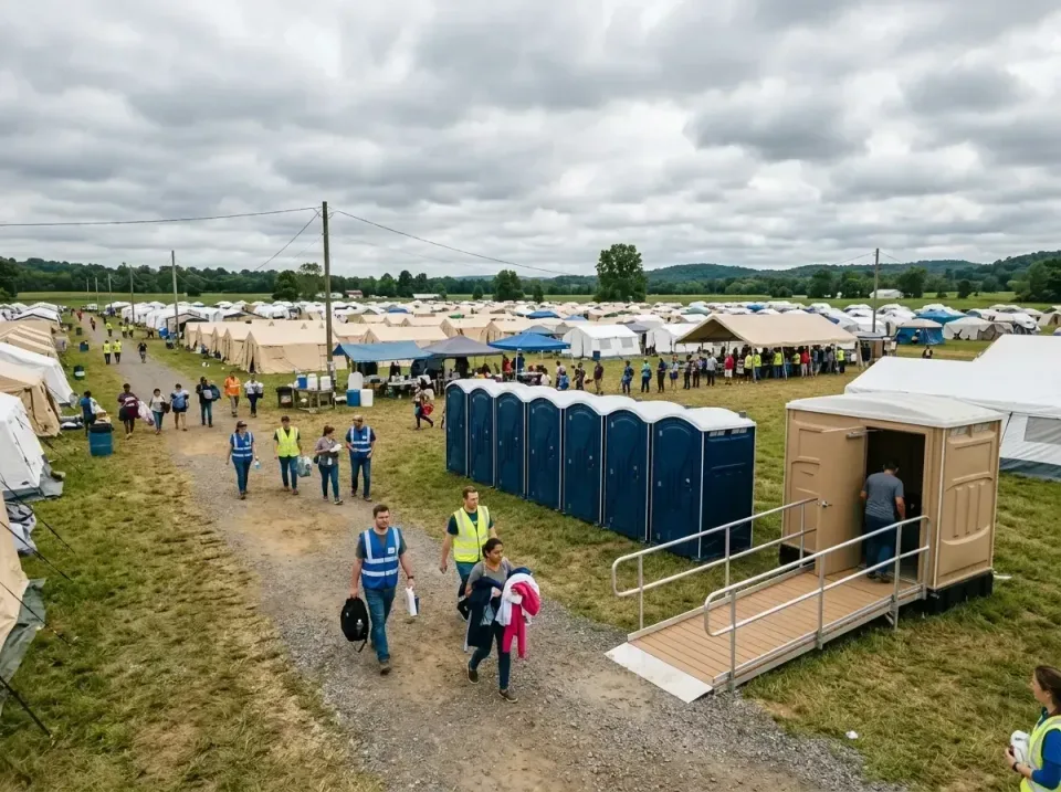 disaster-relief-camp-restrooms-010 — frequently asked questions, Dumpster & Portable Bathrooms Rental in Snowmass Village, CO